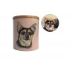 Custom urn for cat or dog ashes weighing up to 30 lb